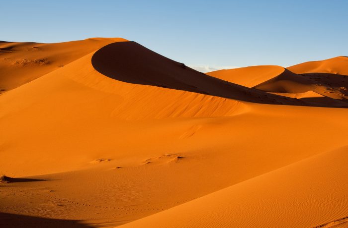 Desert landscape in Morocco
