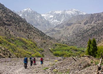 Trekking in High Atlas Mountains