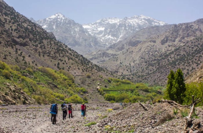 Trekking in High Atlas Mountains